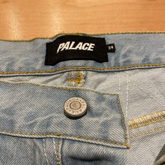 PALACE DIAMOND STITCH JEANS SIZE 34 BRAND NEW NEVER WORN - Picture 6 of 9